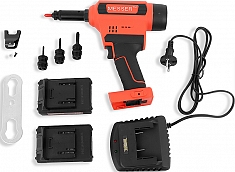 Аккумуляторный заклепочник для резьбовых заклепок Messer M3000 с принадлежностями Аккумуляторный заклепочник для резьбовых заклепок Messer M3000 с принадлежностями