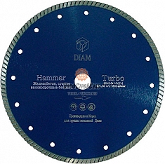 Алмазные диски по железобетону Diam Turbo Hammer