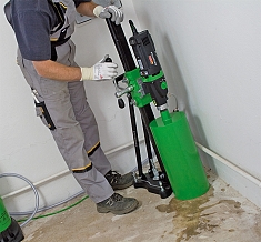 Применение двигателя алмазного бурения Eibenstock EBM 182/3