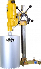 Установка алмазного бурения Cedima P-3000 Uni со сверлильным двигателем Cedima DK-52 Установка алмазного бурения Cedima P-3000 Uni со сверлильным двигателем Cedima DK-52